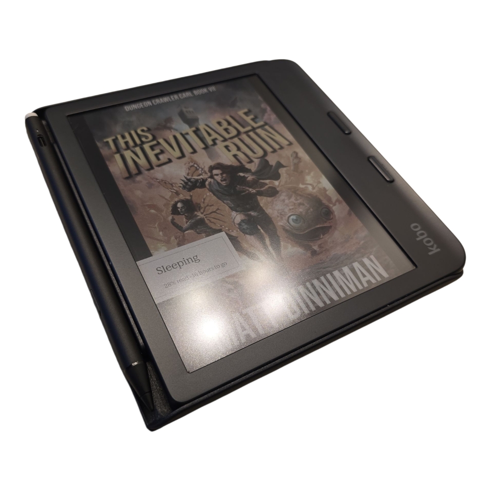 Kobo Libra Colour eReader 7" Glare-Free Colour E Ink Kaleido 3 Display Gray - Picture 4 of 7
